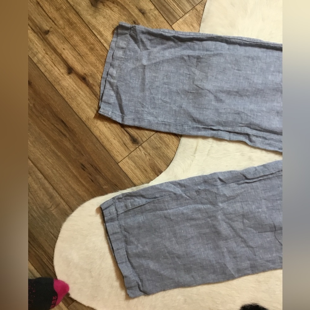 Athleta Cabo Linen Wide Leg Pants - Picture 4 of 10